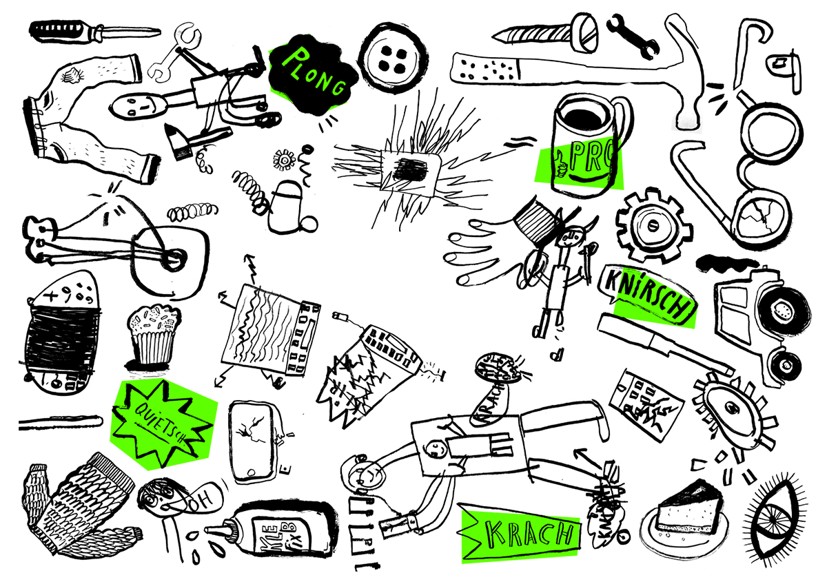 Reparaturbahnhof-Flyer